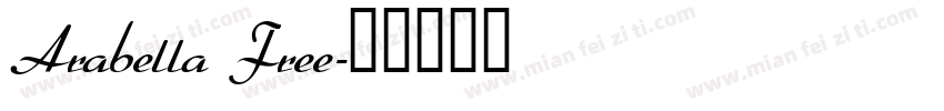 Arabella Free字体转换